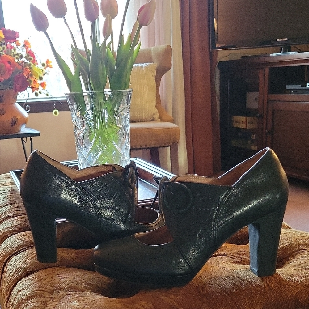 Clarks Black Women's Heels
